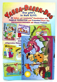 Hanna Barbera Familie Feuerstein Comic Nr. 4 (1997) von Ehapa